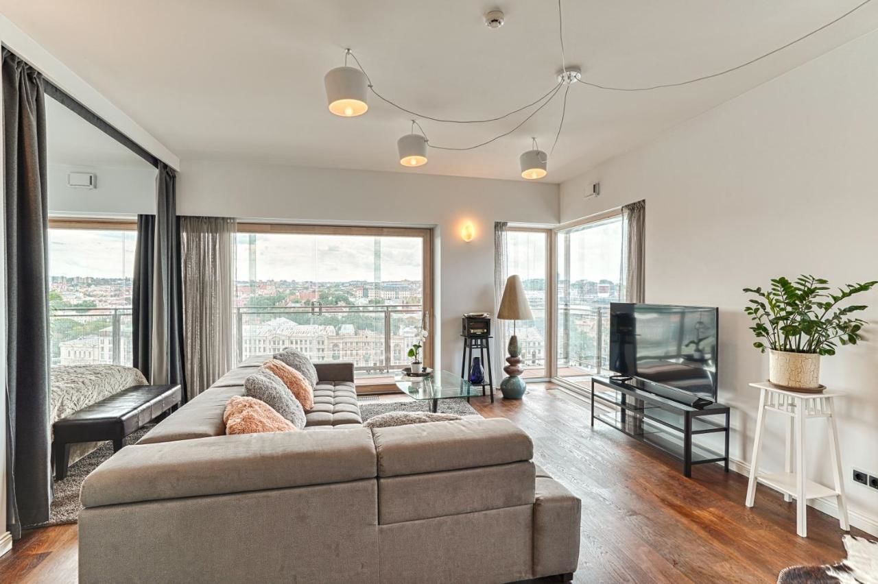 Апартаменты Vilnius city best view apartments Вильнюс-20