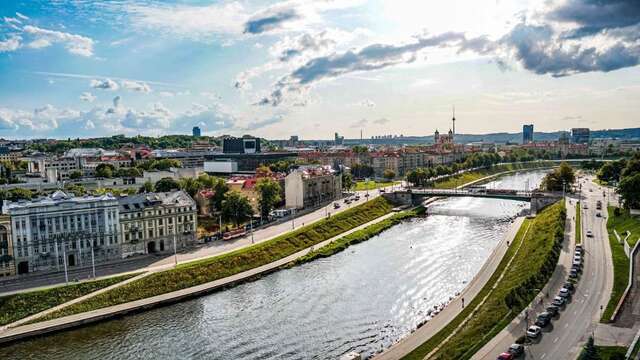 Апартаменты Vilnius city best view apartments Вильнюс-50