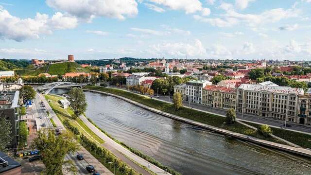Апартаменты Vilnius city best view apartments Вильнюс-8